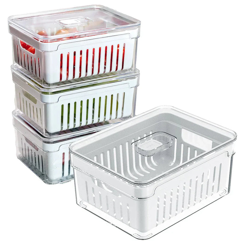 Smart Fresh - Kit Organizador de Geladeira - COMPRE 2 LEVE 4