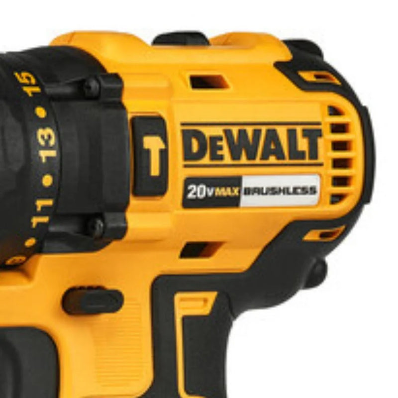 Parafusadeira/Furadeira de Impacto Dewalt Brushless Com 2 Baterias 20V Li-Ion Carregador Bivolt e Maleta