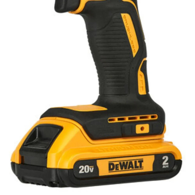 Parafusadeira/Furadeira de Impacto Dewalt Brushless Com 2 Baterias 20V Li-Ion Carregador Bivolt e Maleta