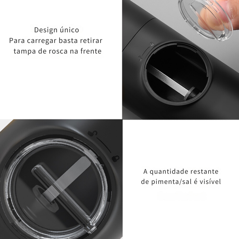 Moedor De Temperos Elétrico Precision Pro [ ESQUENTA BLACK FRIDAY COMPRE 1 LEVE 2]