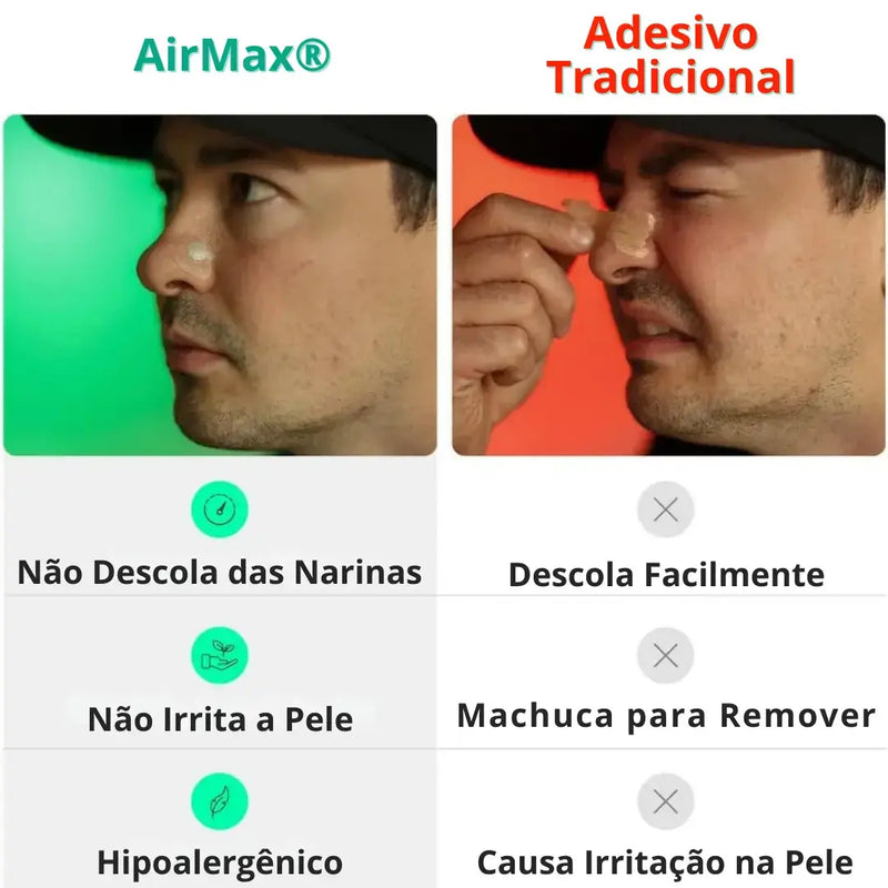 Dilatador Nasal Magnético AirMax® - Anti Ronco [Kits com Desconto]