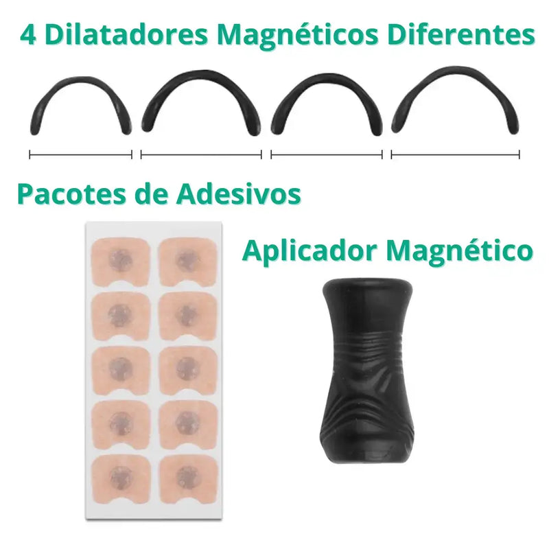 Dilatador Nasal Magnético AirMax® - Anti Ronco [Kits com Desconto]