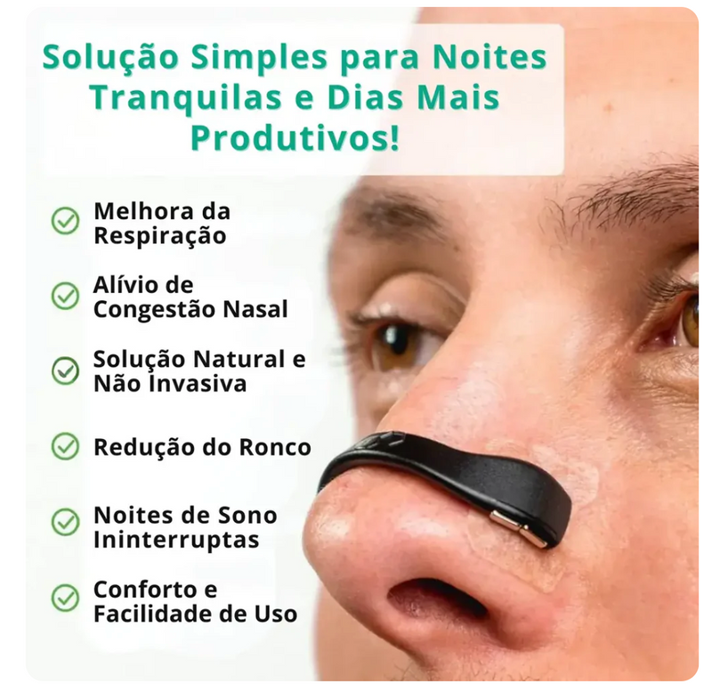 Dilatador Nasal Magnético AirMax® - Anti Ronco