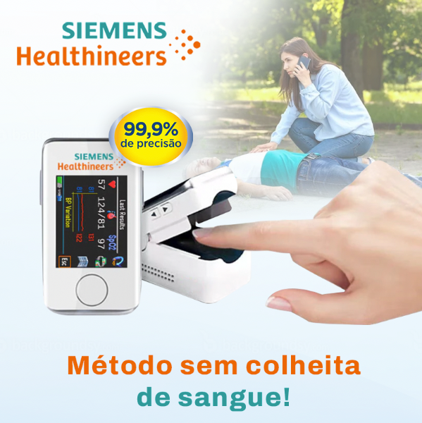 Medidor a Laser Não Invasivo GlicoMax Siemens [PRECISÃO DE 99,9%]