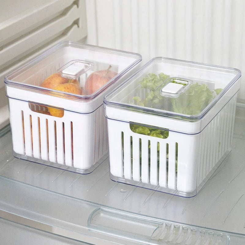 Smart Fresh - Kit Organizador de Geladeira - COMPRE 2 LEVE 4