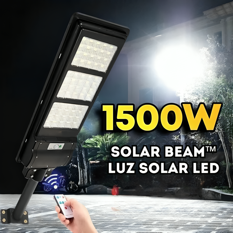 SolarBeam™ - Luz Solar LED Sustentável [Leve 2 Pague 1]