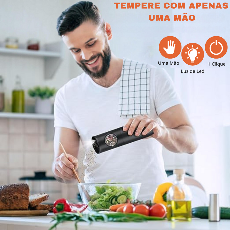 Moedor De Temperos Elétrico Precision Pro [ ESQUENTA BLACK FRIDAY COMPRE 1 LEVE 2]