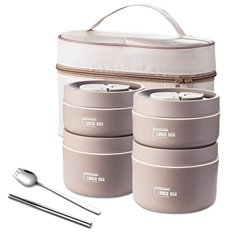 Kit Potes Térmicos Lunchbox - Smart Housi